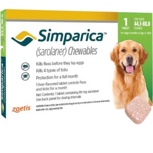simparica for dogs 44-88